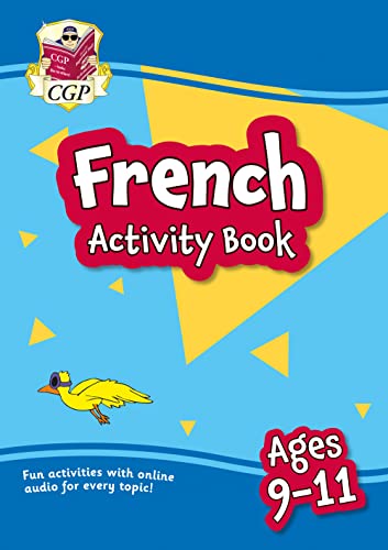 New French Activity Book for Ages 9-11 (with Online Audio) (CGP KS2 Activity Books and Cards) von Coordination Group Publications Ltd (CGP)